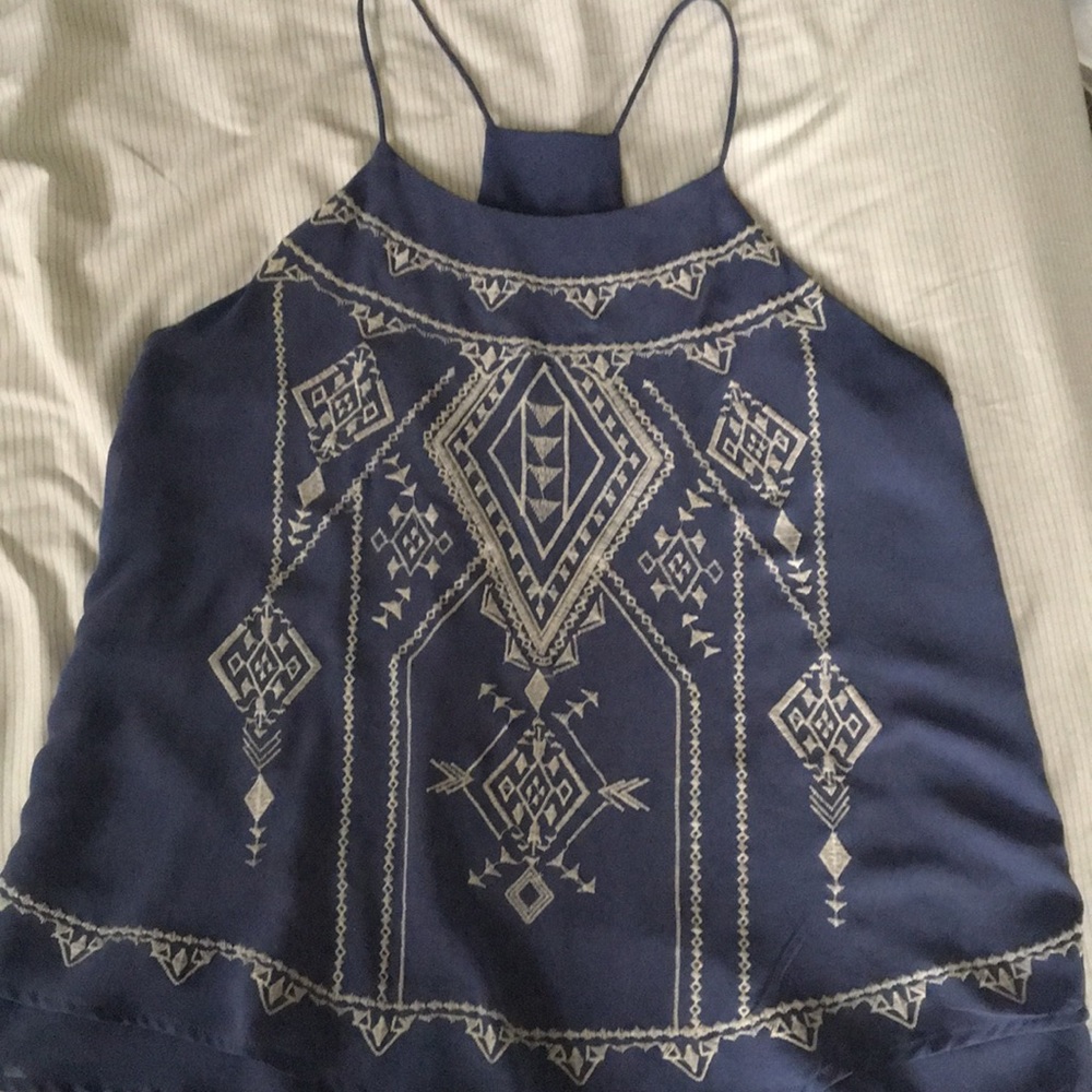 Embroidered tank top - Picture 3 of 3